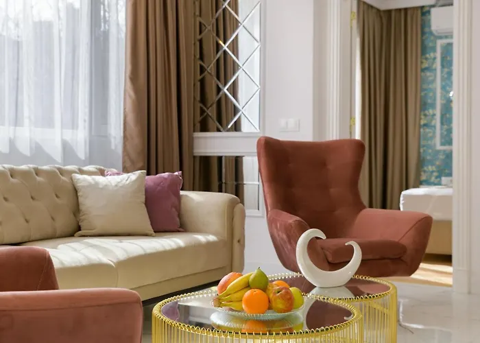 лукс на море Luxury In Downtown With Garage Warna